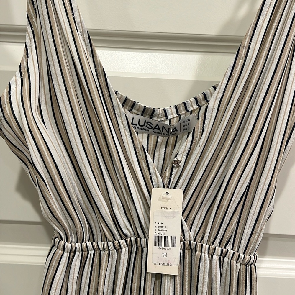 Anthropology Lusana new with tags romper size xs